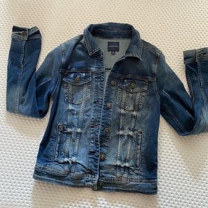 Just USA distressed denim jacket